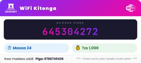 Banner Theme WiFi voucher design preview