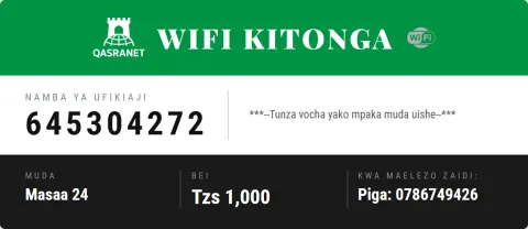 Flag WiFi voucher design preview