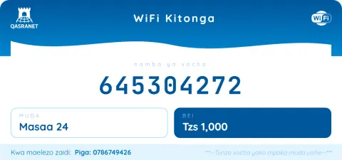 Ocean WiFi voucher design preview