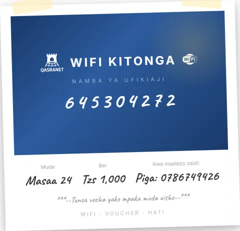 Polaroid WiFi voucher design preview